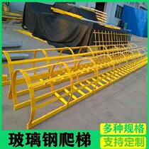 Engineering insulation ladder outdoor climbing ladder cage climbing ladder construction work maintenance power outdoor equipment plant fixed