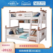 Douding Manor Oak Villa Light Retro Style Children and Teens Solid Wood Bed XCZ02-13A