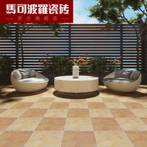 Marco Polo tile simple non-slip wear-resistant bedroom kitchen bathroom wall tile balcony antique floor tile Changchun