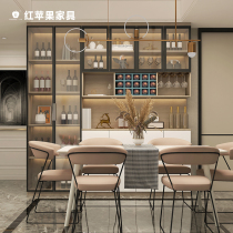 Red Apple whole house custom custom Sideboard Dining room cabinet side cabinet table matching cabinet environmental custom reservation gold