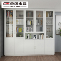 Italian style furniture bookcase custom free combination study furniture simple modern bookcase bookcase love grid board furniture