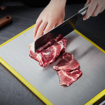 Kabe 304 stainless steel cutting board Accounting cutting board Chopping board Chopping board Rolling panel and panel cutting fruit household