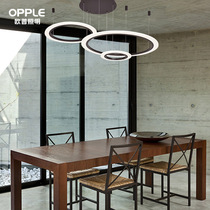  OP lighting chandelier MZD1180-109W-SD-Star ring-4000K-3 heads-Coffee color-Modern simple