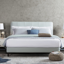Xi Linmen Mattress Leather Bed Combination Package 1 8m Latex Spring Coconut Palm Ridge Head Anti-mite Cowhide