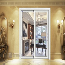Huangpai doors and windows modern fashion high-end soundproof doors and windows English style two-track sliding door T212N