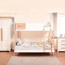 Boori Elite extended double-layer mother bed imported wood modern simple design environmental protection fresh