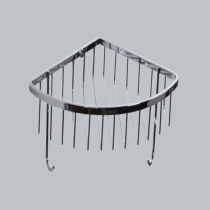 Faenza storage rack hanging basket corner basket shower rack tripod double triangle storage rack stainless steel