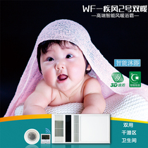 ten thousand Fi Lighting High Power Ventilation Light Wave Air Conditioning Wind Warm Decoration Strip Dry Wet Area Bath Bulwark Smart Switch Top Wall
