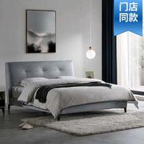 Gu Gujia Home to Shang Life Fabric Soft Bed Double Bed Fashion Simple Hot BY B106 M8003