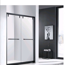 King bathroom bathroom shower room partition door (including stone base) can be customized explosion-proof package door-to-door measurement and installation