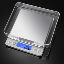 Mini tea gram weighing device Electronic scale Household accurate small balance special metering kitchen tea scale portable
