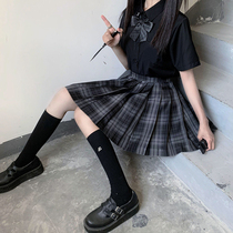 jk dress uniform autumn original genuine Japanese academic style set full set of female student pleated skirt plaid skirt