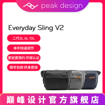 Peak Design Peak Design Everyday Sling 3L 6L 10L V2 portable commuter shoulder photography bag backpack suitable dji Yujia