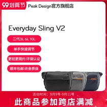 Peak Design Peak Design Everyday Sling 3L 6L 10L V2 portable commuter shoulder photography bag backpack suitable dji Yujia
