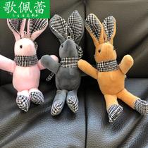 Net red wishing rabbit doll with hand gift birthday gift box decoration gift box ins style doll