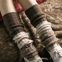Knee women can wear fashionable and cute Korean version of warm autumn and winter non-slip thick wool socks boots and legs