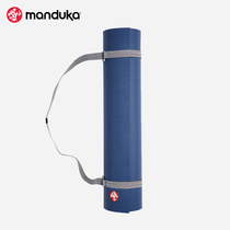 Manduka Go Move Portable Nylon Yoga Mat Bundle Strap Tape