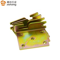 3mm thick heavy bed hinge European bed insert connector bed hanging piece hook angle code solid wood bed buckle hardware accessories