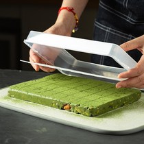 Snowflake crisp mold non-stick living bottom household cooling setting plate baking nougat cutting tool set