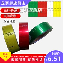 Tank level ruler water level scale sticker self-adhesive self-adhesive scale sticker waterproof and moisture-proof ruler sticker