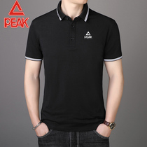 Pike Summer new short sleeve mens leisure sports T-shirt pure cotton flap POLO shirt business breathable half sleeve elastic t