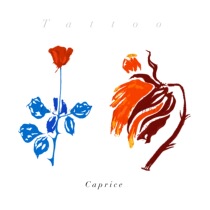 Caprice Pie color hand-painted personality fireworks Rose tattoo stickers natural waterproof summer finishing touch accessories