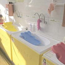 Baby bath tub Bath pocket Mother and baby shop family upgraded version of ultra-soft baby bath sponge non-slip bath mat