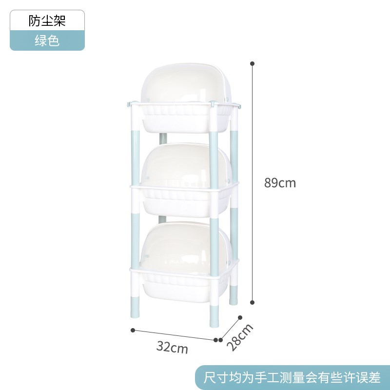 Bottle storage box with lid dustproof storage Drying drain rack Baby supplies Spoon baby tableware storage box