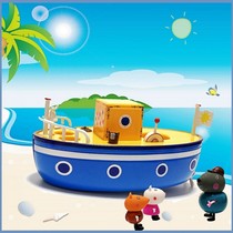 Childrens toy boat can be taken into the water boat swimming boat bathing water waterproof boy boat baby sailing pirate boat set