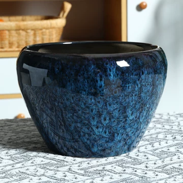 應接揃 西峰作 花瓶 花器 灰皿 孔雀深青色 應接揃 西峰作