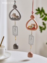 Cute wind chime hanging Bell pendant Japanese creative hanging door room decorations New Year Christmas gift
