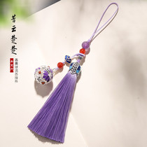 Sachet tassel mobile phone chain key lanyard fragrance pendant lanyard Chinese style personality pendant key chain female
