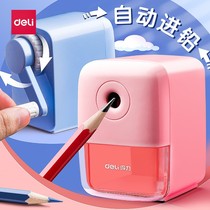 Heli pencil sharpener pencil sharpener twirling pen knife boys and girls primary school students using curly knives school supplies childrens kindergarten stationery pen blasting machine small