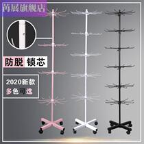 Commodity display rack multi-layer shelf mobile phone case seasoning bag jewelry jewelry socks snacks toys stalls shelf