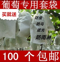 Bag of grapes Bird-proof cover Insect-proof packaging Protective bag Pomegranate paper bag White bag Fruit bag