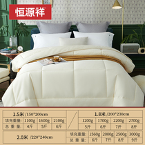 Hengyuan Xiang 100% Australia pure wool quilted by cashmere quilted warm with warm single double spring and autumn quilt cotton quilt core