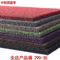 Access wire ring floor mat household door non-slip thick foot pad access door waterproof plastic carpet can be cut and customized