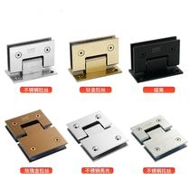 Hidden page hinge glass door bathroom toilet door Yali cabinet aluminum alloy yyo-ysj1 gold stainless steel alloy 30