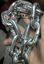 10mm plus coarse chain plated zinc iron chain lock chain dog chain welding burglar-proof coarse iron chain sub-suspension chain