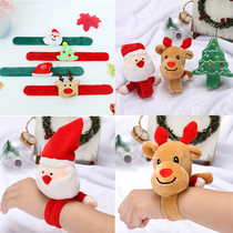 Christmas Eve patting circle gift childrens large snap ring bracelet holiday creative props decoration supplies