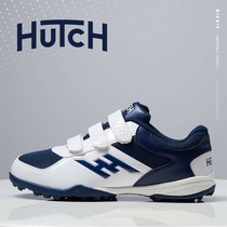 American HUTCH 003 Classic Breathable Teenage Teen Cracked Shoes Baseball Shoes Dark Blue