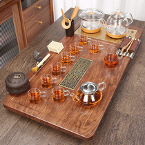 At the bottom of the water automatic tea set set home simple integrated tea tray Kung Fu tea table set of office Tea Sea