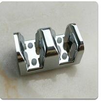 Shower room accessories 10mm glass limited position anti-collision glue bathroom moving door stopper mirror light silver slide