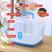 China dai with storage box p Queen baby leaching water liang gan jia storage glove bottle box put tableware-