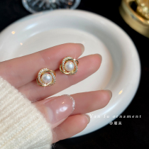Summer pearl earrings Superior Sense Temperament Earrings 2023 New Tide Pure Silver Light Extravagant RED EXPLOSIVE Ears Accessories