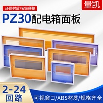 Distribution box cover PZ30 empty switch box panel 15 loop 204 weak 16 strong electric box cover 10 bit 2 plastic 20