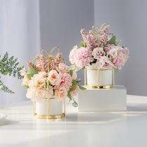 Fake flowers simulation flowers living room decoration dried flowers floral ornaments dining table coffee table desktop flower bouquets floral decorations flowers