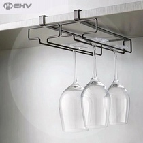 Nail-free hanging cabinet adhesive hook hanging water cup holder kitchen tissue holder kitchen towel holder under cabinet hanging wine glass hanger storage rack