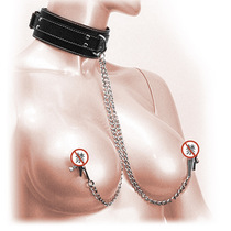 sm set dog slaves sex Yin clip female dog dog chain traction props flirting dog chain collar collar milk clip supplies
