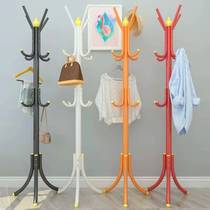 (Clearance to buy) simple thick coat rack hangers floor iron hangers bedroom clothes rack rack rack